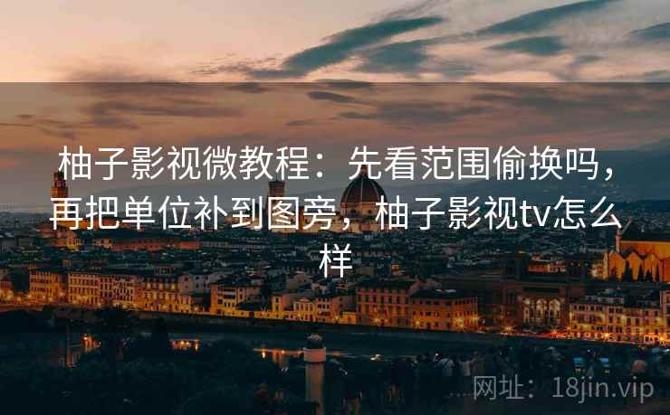 柚子影视微教程：先看范围偷换吗，再把单位补到图旁，柚子影视tv怎么样